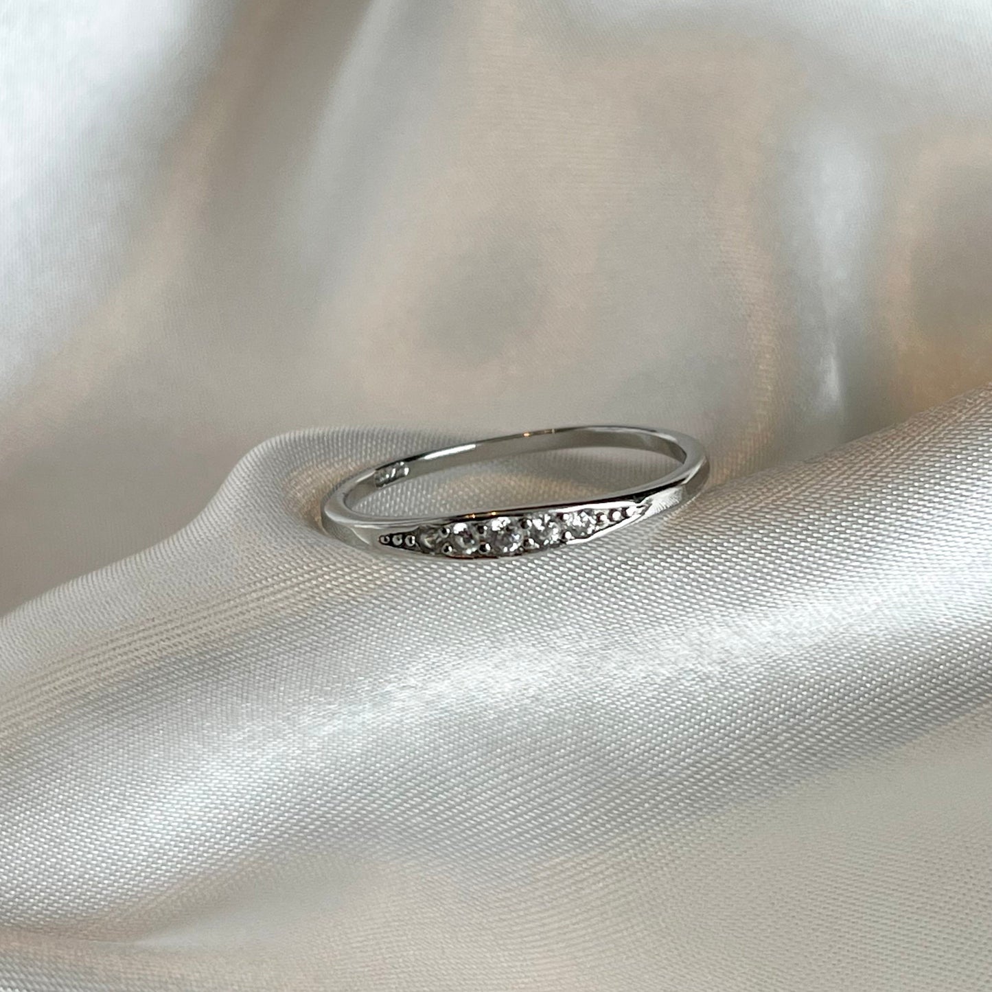 Dainty CZ Ring