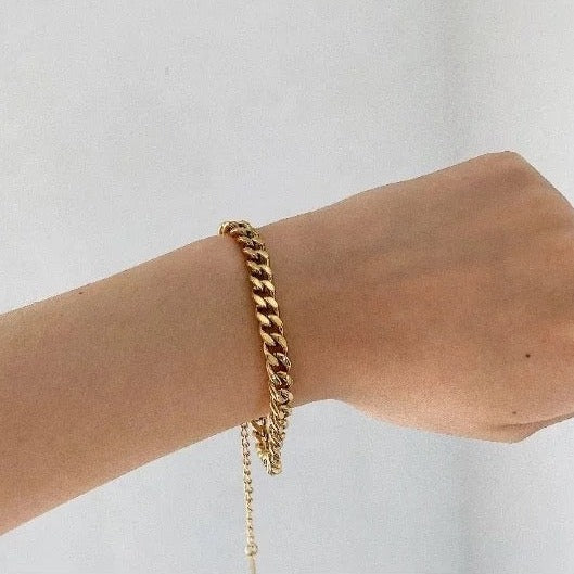 Thick Curb Bracelet